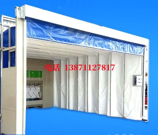 宜宾alc窑电动移动伸缩房